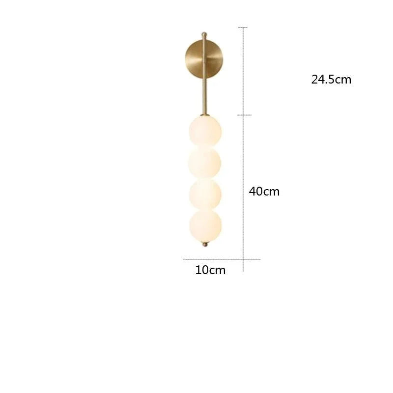 Luminária de Parede Estilo Nórdico Design Minimalista