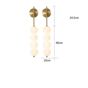 Luminária de Parede Estilo Nórdico Design Minimalista