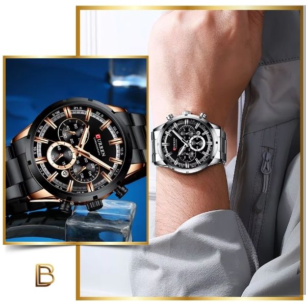 Relógio Masculino Curren Luxury - Original