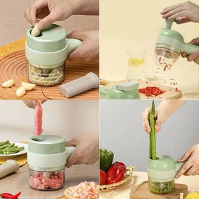 Mini Cortador e Fatiador de Legumes