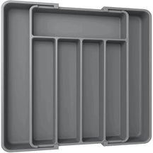 Organizador de Gaveta de Cozinha Expansível para Talheres