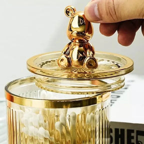 Organizador Porta Cotonete e Algodão Acrílico