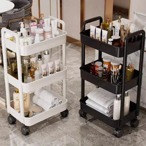 Organizadores de Cozinha e Estante de Armazenamento com Rodas