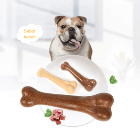 Osso para cachorro natural não tóxico - Tudo Tem
