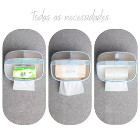 Porta Lenço e Papel com Suporte