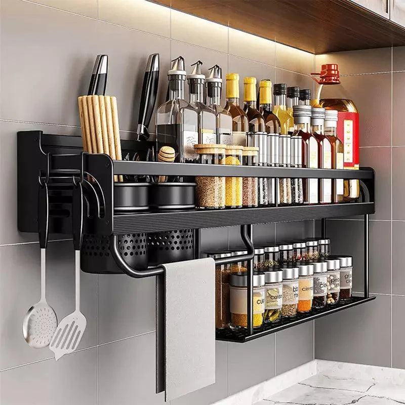 Prateleira para Cozinha em Aço Inox Multifuncional