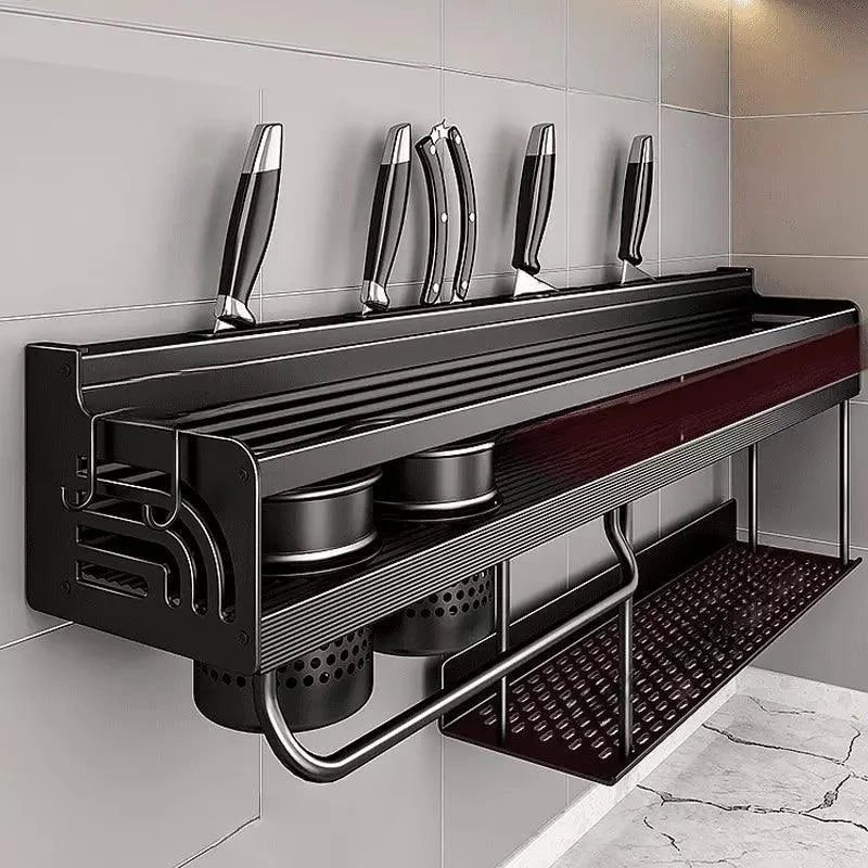 Prateleira para Cozinha em Aço Inox Multifuncional
