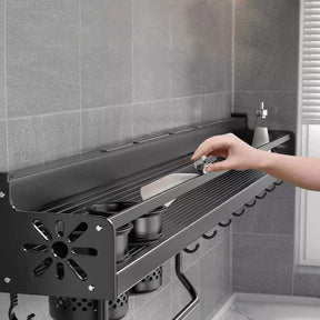 Prateleira para Cozinha em Aço Inox Multifuncional