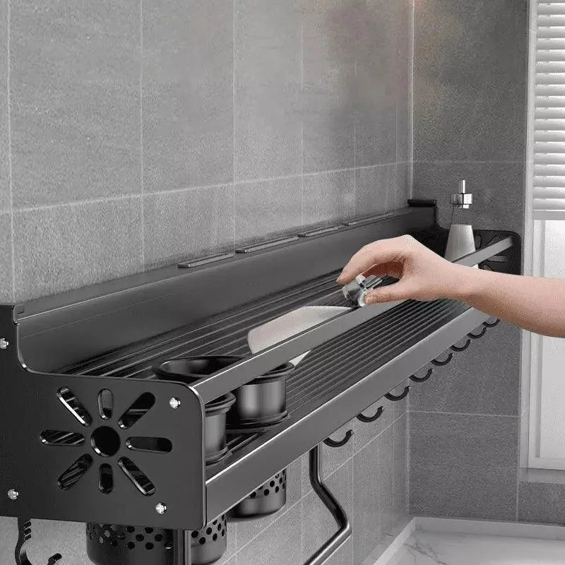 Prateleira para Cozinha em Aço Inox Multifuncional