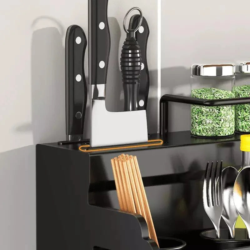 Prateleira para Cozinha em Aço Inox Multifuncional