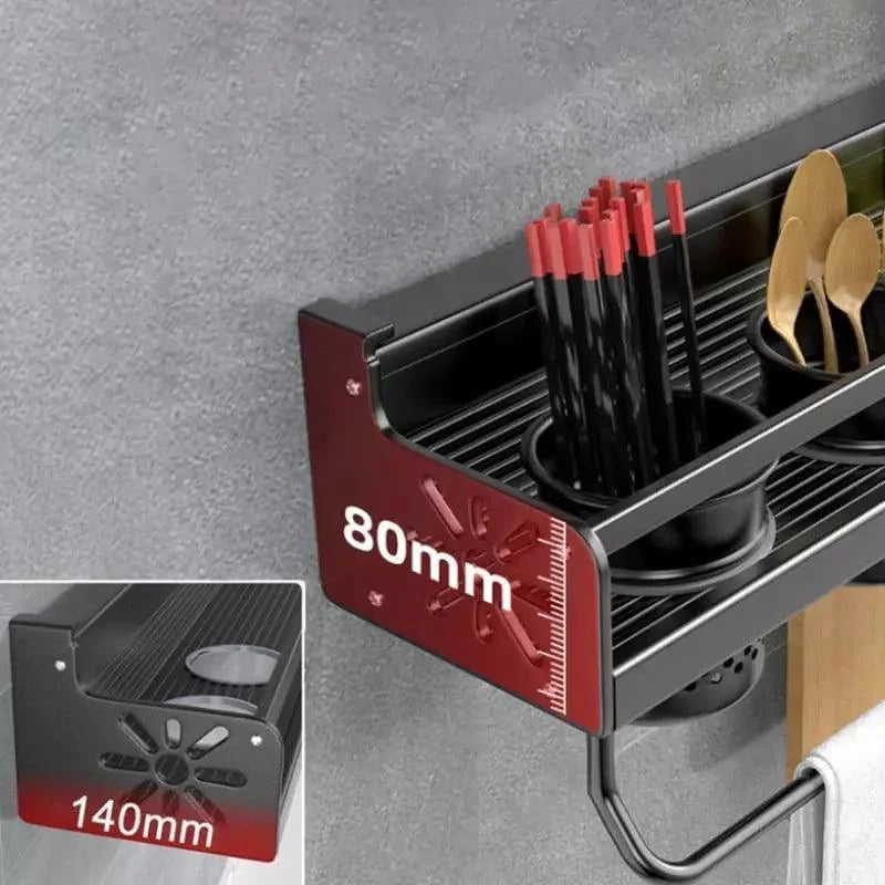 Prateleira para Cozinha em Aço Inox Multifuncional