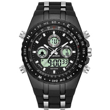 Relógios masculinos esportivos militares Protark Black