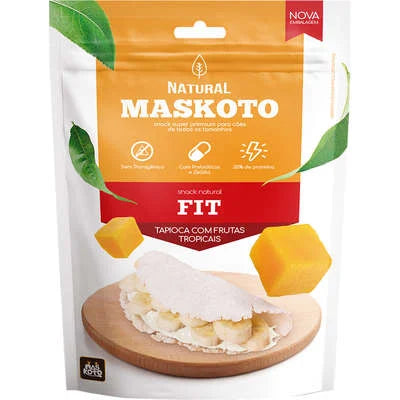 Bifinho para Cachorro Maskoto | Tapioca com Frutas Tropicais