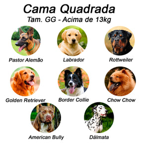 Cama para Cachorro ou Gato Luxo | Luppet Azul Petróleo