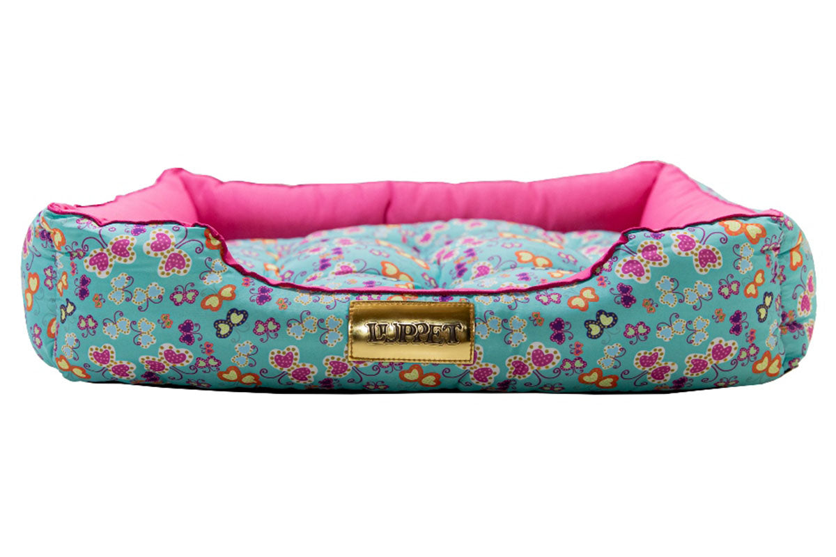 Cama Retangular para Cachorro ou Gato | Luppet Borboleta™