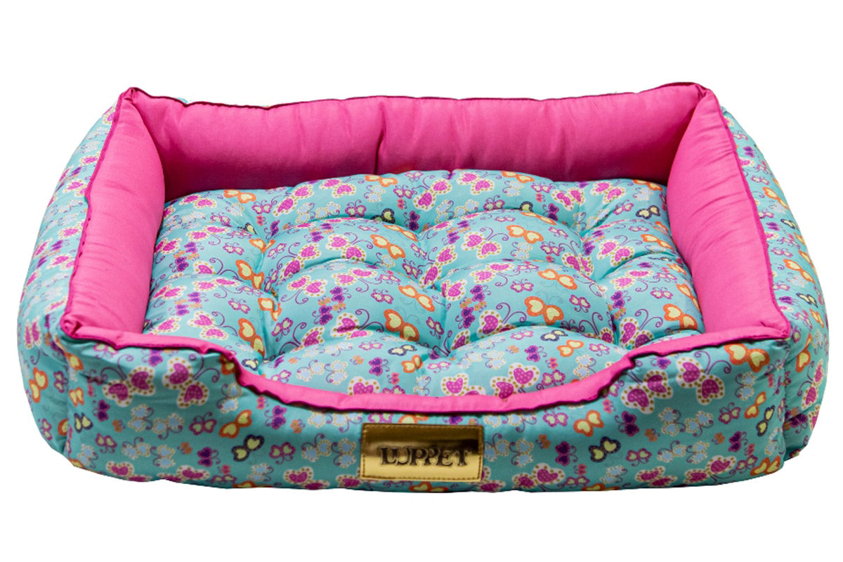 Cama Retangular para Cachorro ou Gato | Luppet Borboleta™