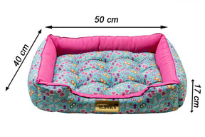 Cama Retangular para Cachorro ou Gato | Luppet Borboleta™