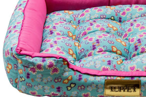 Cama Retangular para Cachorro ou Gato | Luppet Borboleta™