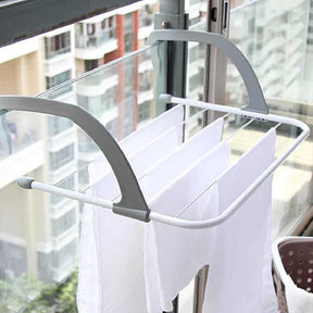 Varal Portátil Dobravel de Porta e Janela com 15%OFF + Frete Grátis-Pague em até 3 x sem Juros