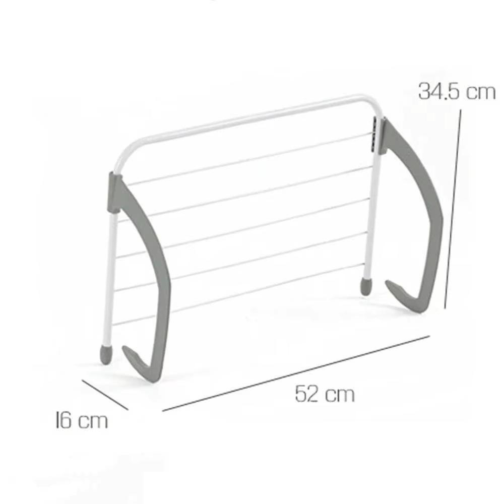 Varal Portátil Dobravel de Porta e Janela com 15%OFF + Frete Grátis-Pague em até 3 x sem Juros