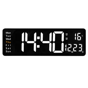 Relógio de Parede Digital LED - Minz