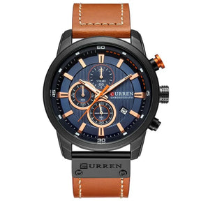 Relógio Masculino Curren - Couro