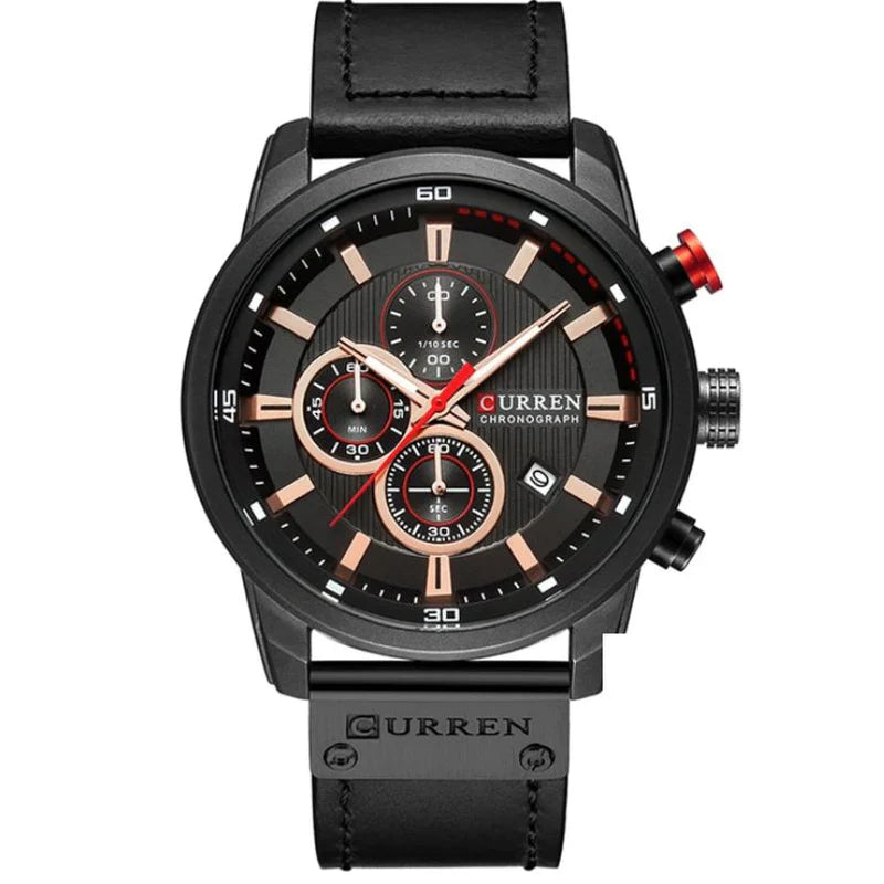 Relógio Masculino Curren - Couro