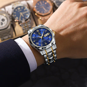 Relógio Masculino Luxury Metta™ + Brinde - Tudo Tem