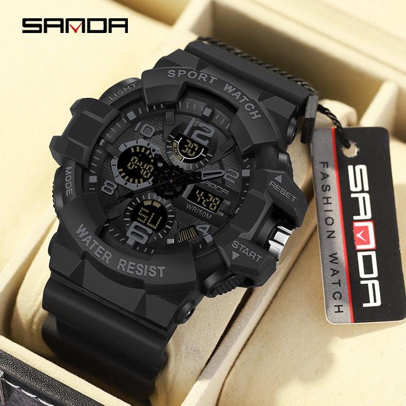 Relógio Masculino Strong Shock Original Metta™ - Tudo Tem