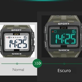 Relógio Militar Masculino Raptor Sport Shock - Tudo Tem