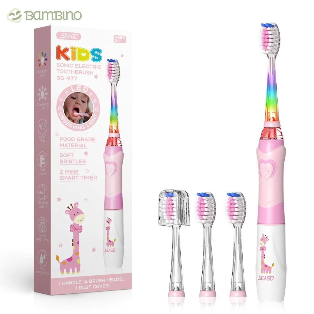 Escova de Dente Elétrica Infantil