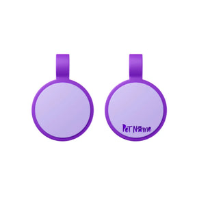 Placa de Identificação Pet em Borracha Silicone | Mini Candy