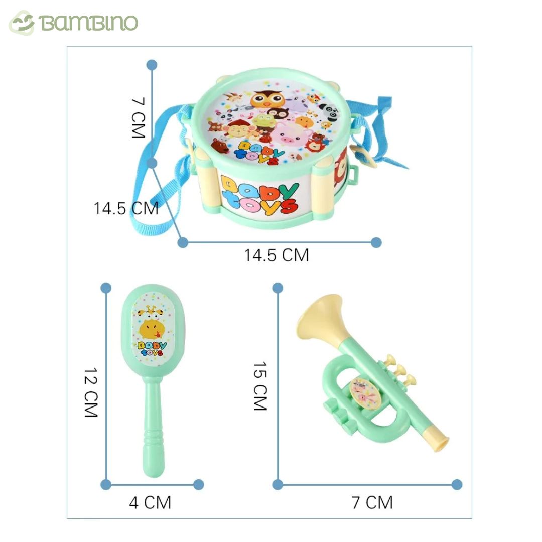 Conjunto de Percussão Infantil