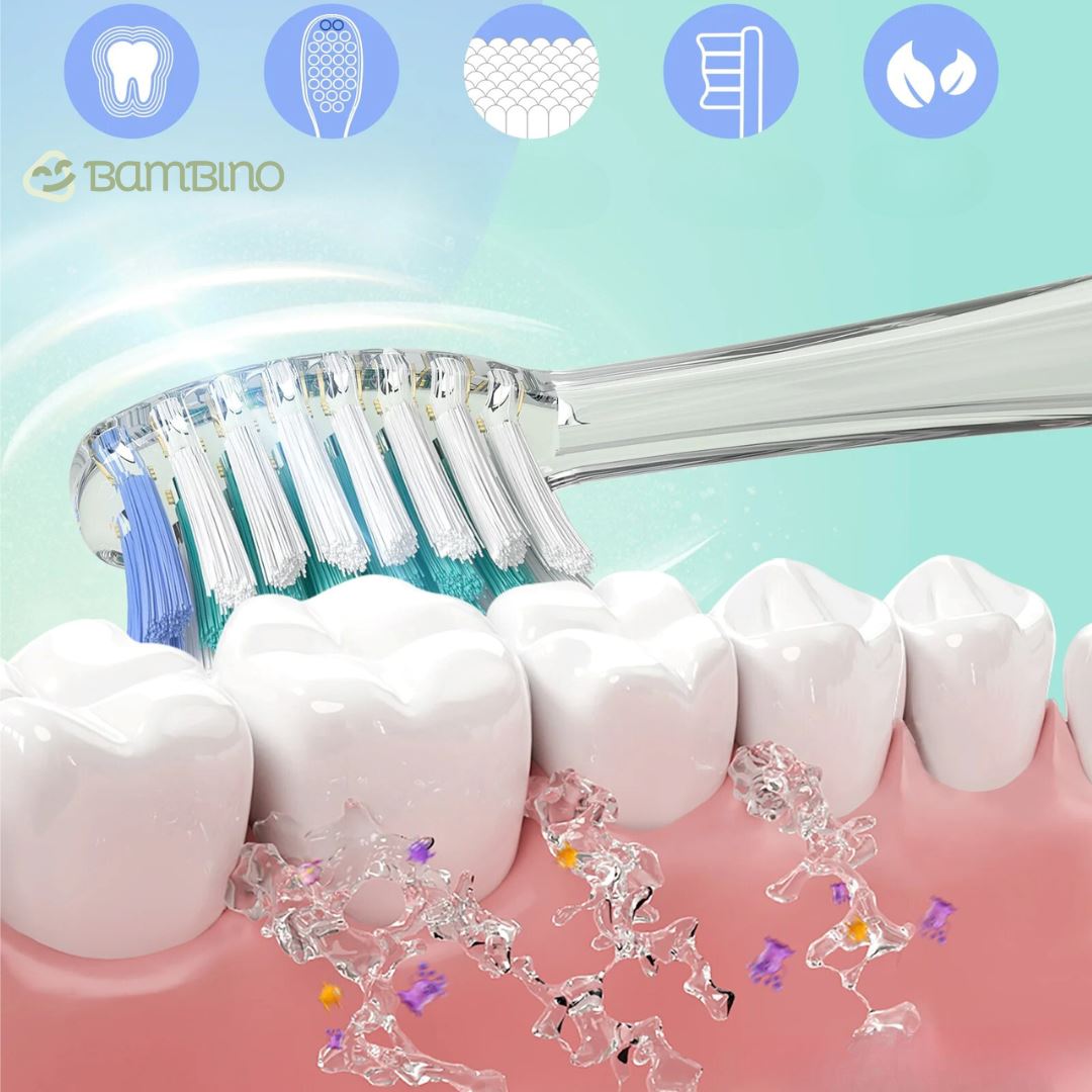 Escova de Dente Elétrica Infantil