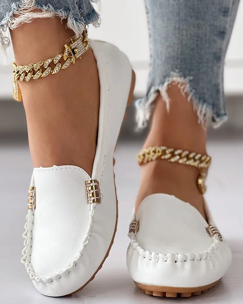 Sapato Feminino Mocassim LuxSoft - Tudo Tem