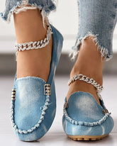 Sapato Feminino Mocassim LuxSoft - Tudo Tem
