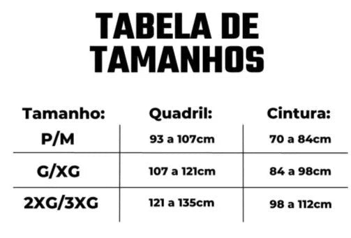 Short Termoativo Efeito Sauna