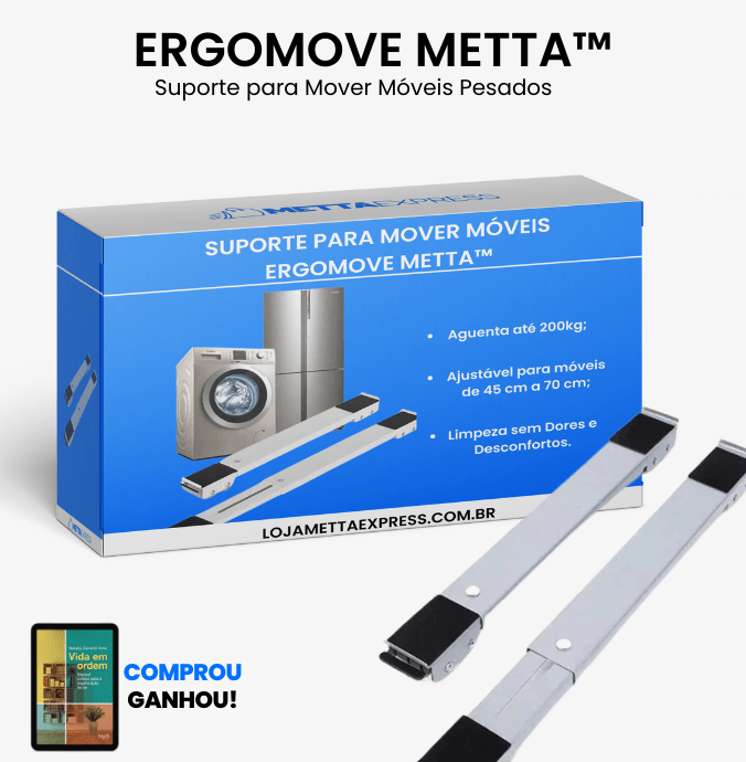 Suporte para moveis - ErgoMove Metta™ + Brinde - Tudo Tem