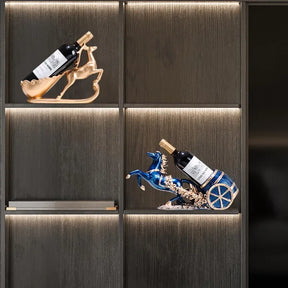 Suporte para Vinho Cisne Criativo em Estilo Clássico