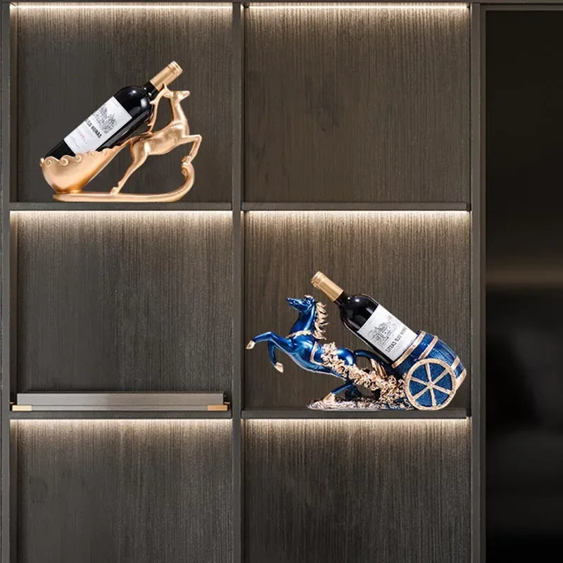 Suporte para Vinho Cisne Criativo em Estilo Clássico