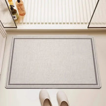 Tapete de Banheiro Minimalista com Absorção Rápida e Secagem Instantânea