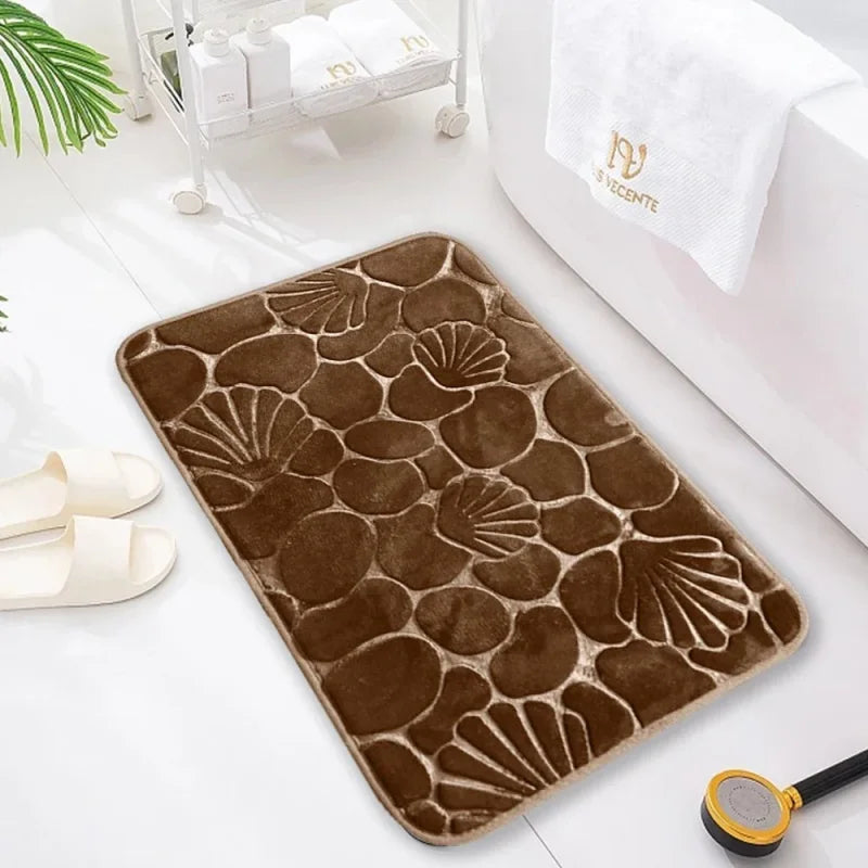 Tapete de Banheiro Super Absorvente com Secagem Rápida
