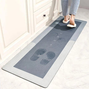 Tapete para Cozinha Antiderrapante Absorvente Premium