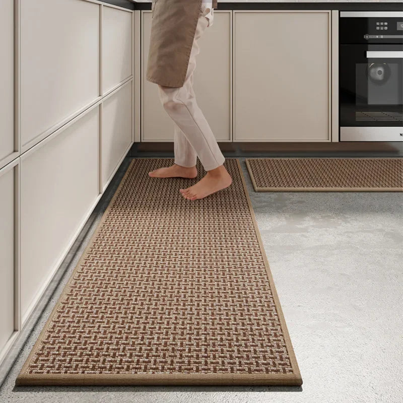 Tapete Premium Antiderrapante Absorvente Lavável para Cozinha