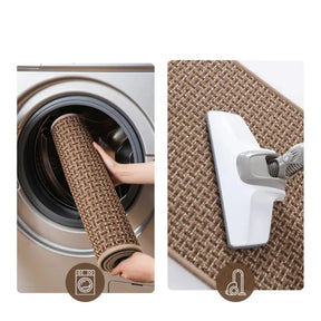 Tapete Premium Antiderrapante Absorvente Lavável para Cozinha