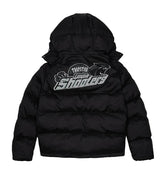 Trapstar Shooters Hooded Puffer Black/Reflective