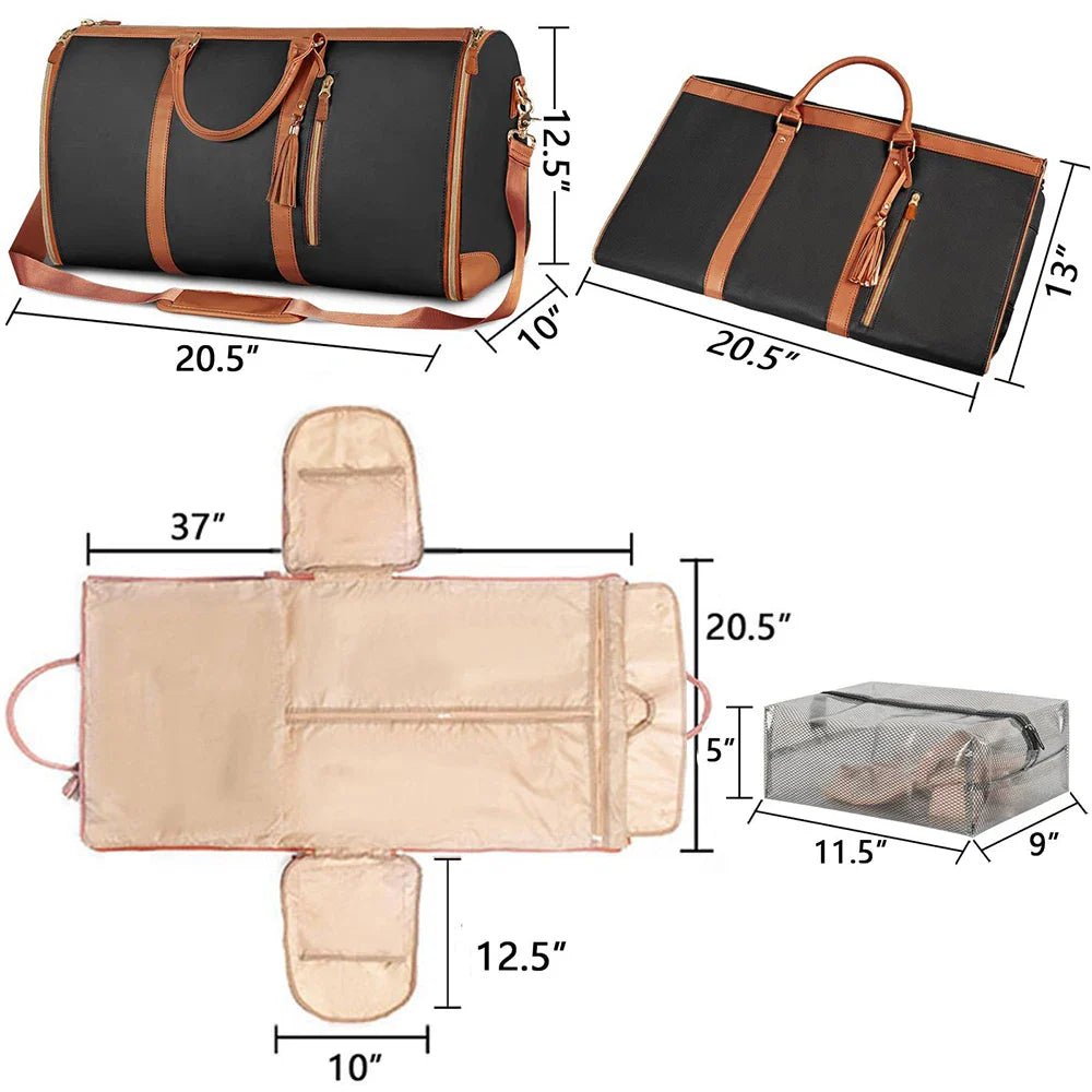 TravelEase® - Bolsa Dobrável para Viagem + Brinde - Tudo Tem