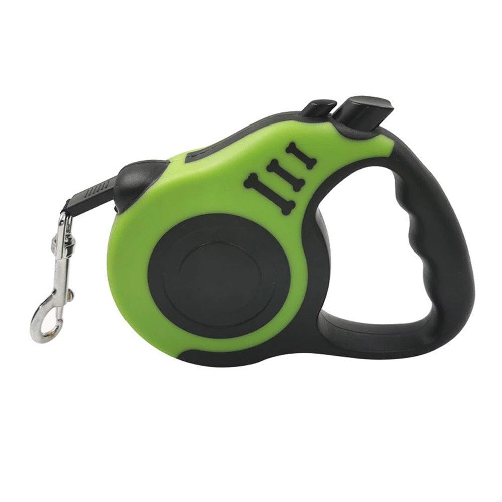 Trela para cães com controle de extensão - Tudo Tem