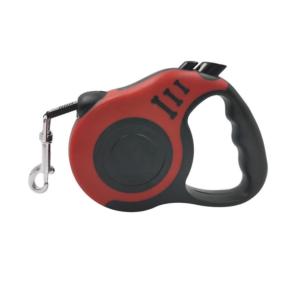 Trela para cães com controle de extensão - Tudo Tem