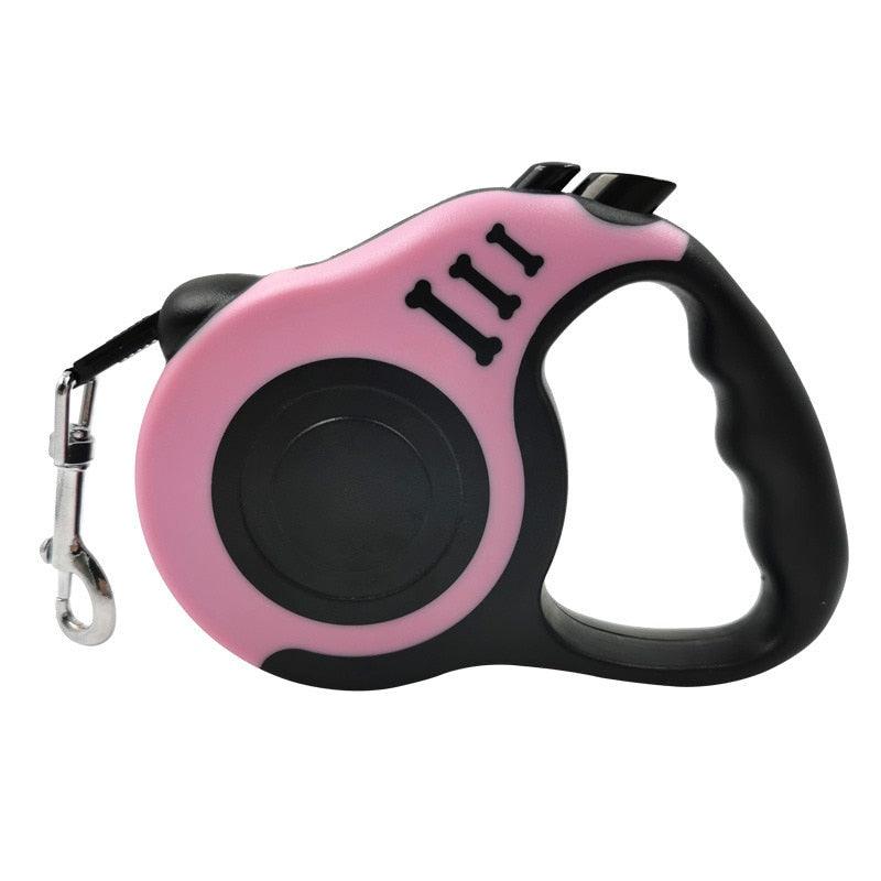 Trela para cães com controle de extensão - Tudo Tem